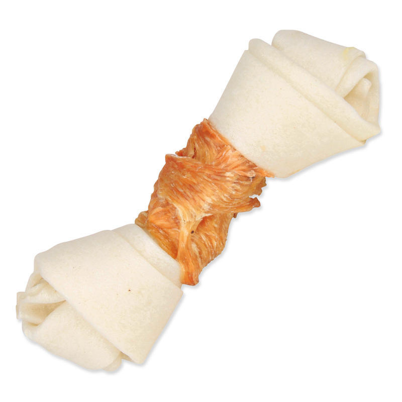 DENTAfun-uzel svázaný kuřecím masem 2ks, 11cm/70g