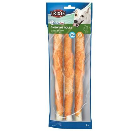 DENTAFUN-tyčinka svázaná kuřecím masem 3ks, 17cm/140g