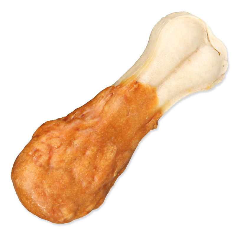 DENTAfun buvolí kosti bílé s kuřecím masem 11 cm, 2x60g
