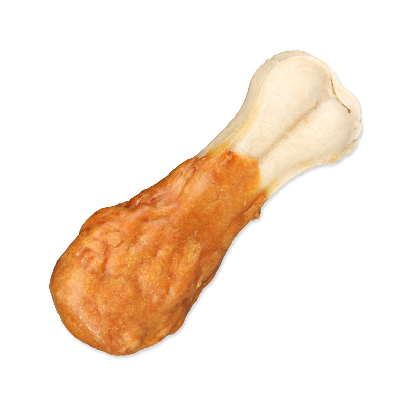 DENTAfun buvolí kosti bílé s kuřecím masem 11 cm, 2x60g