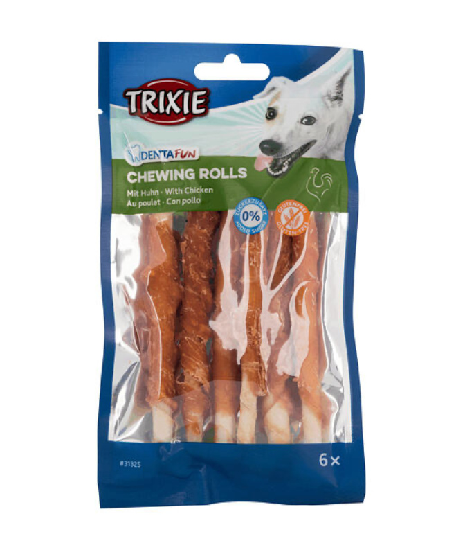 DENTAfun MINI žvýkací tyčinky s kuřecím masem 6 cm 120 g