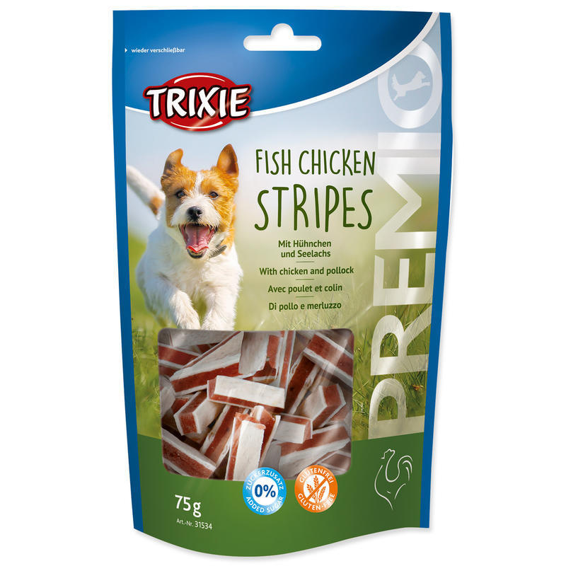 Trixie Premio Fish Chicken Stripes - 75g