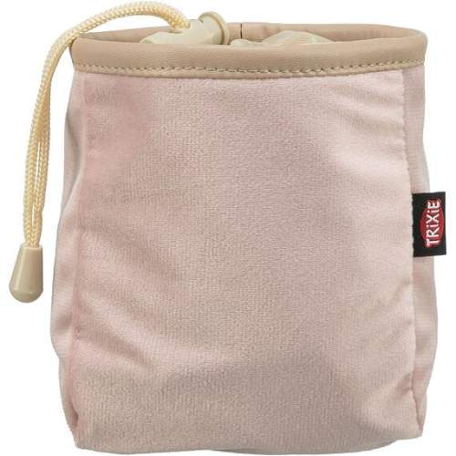 TRIXIE Snack bag, semišový sáček na pamlsky, ø 9 × 14 cm