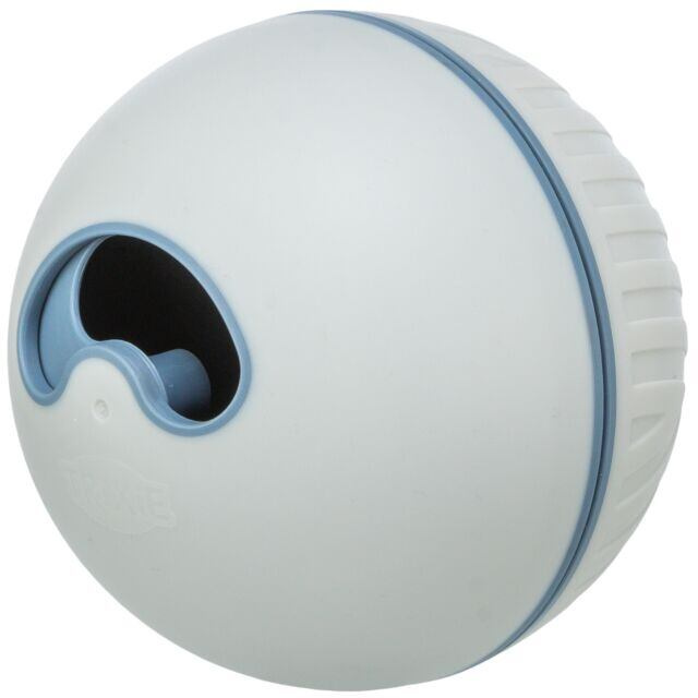 Snack Ball, míček na pamlsky, plast, šedá 11 cm