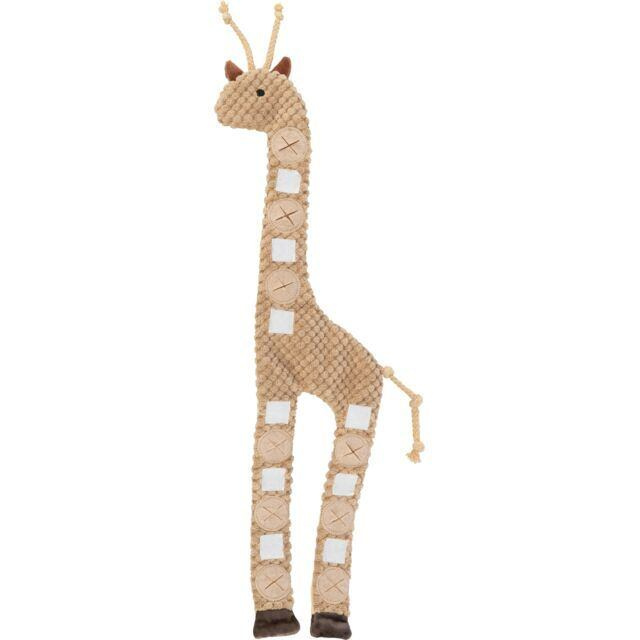 TRIXIE Snack Girraffe, plyšová aktivní hračka na pamlsky, 50 cm