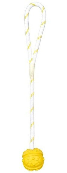 Plovoucí vrhací míč na šňůře - plný 4,5cm/35cm