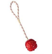 Plovoucí vrhací míč na šňůře - plný 7cm/35cm