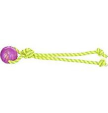 Aqua Toy lano s gumovým míčkem, plovoucí, ø 6 × 40 cm, polyester/TPR 1 ks