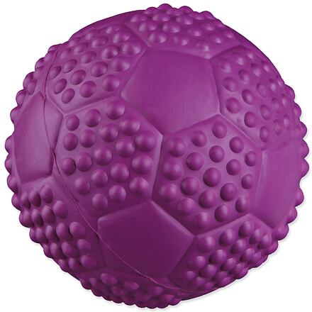 Sportovní míč z tvrdé gumy se zvukem  7cm