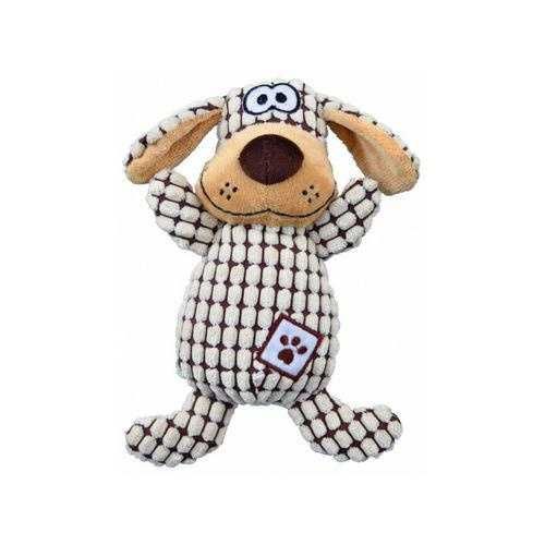 Plyšový pes kostkovaný 26 cm