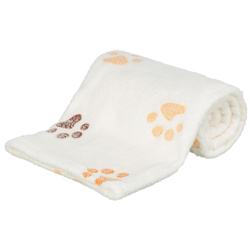 Deka pro psy LINGO bílo/béžová 100x75cm TR