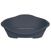 Plastový pelech Sleeper větráním tmavě šedý č. 2 56/68 cm