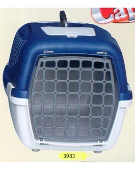 Přepravka CAPRI III. šedá/modrá 61x40x38cm TR