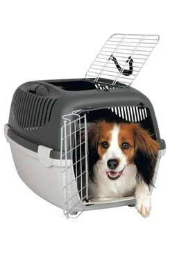 Přepravka Trixie Capri 3 světle šedá/tmavě šedá, S 40×38×61cm