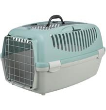 Transportní box CAPRI 3 Open Top, S: 40 x38 x 61 cm, výklopné otevírání, světlešedá/šalvějová 1 ks