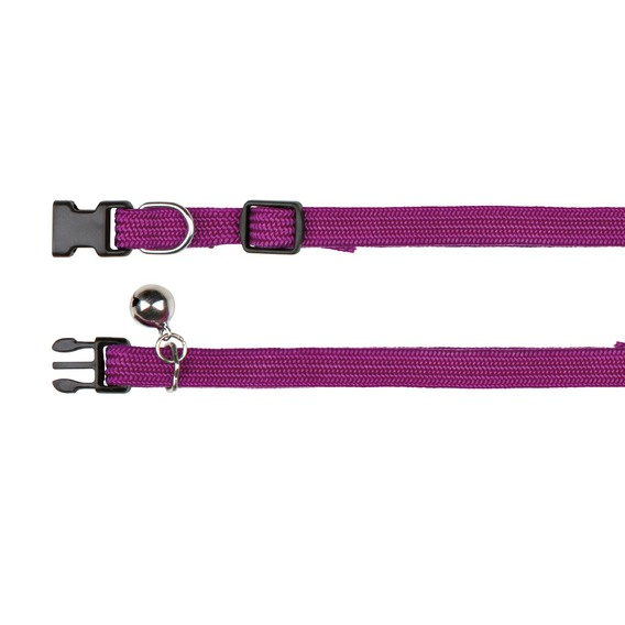Trixie Obojek Nylonový, Elastický s Rolničkou - 32cm