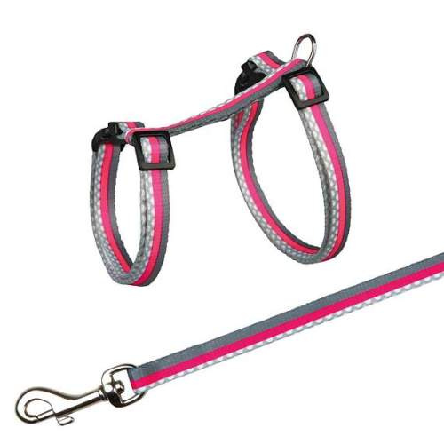 FRESHLINE postroj s vodítkem pro kočku 27-45 cm/10 mm/1,2 m