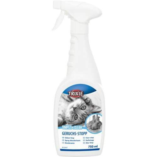 TRIXIE Simple´n´Clean Odour Stop, stop zápachu pro kočičí WC, 750ml