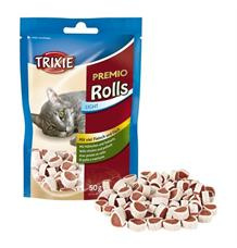 Trixie Pochoutka Fish Chicken Rolls - 50g