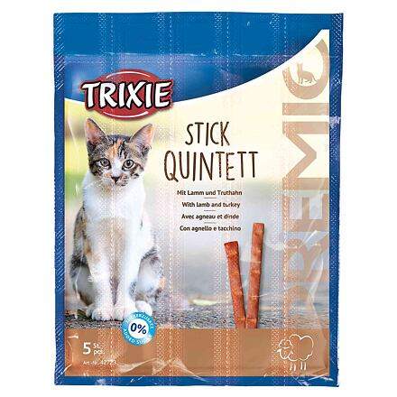 PREMIO Quintett tyčinky jehněčí/krůta  5 x 5 g