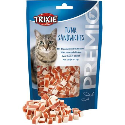 PREMIO Tuna Sandwiches 50 g - s tuňákem a kuřecím masem 50g