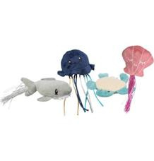 Sea Animal - mořská zvířátka s catnipem, 5-8 cm, různé druhy 5-8cm