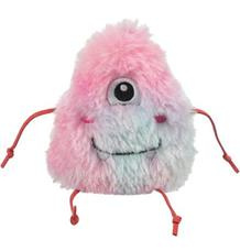 Monster příšerka jednooká 12 cm, s catnipem, plyš, růžová/světlemodrá 1 ks
