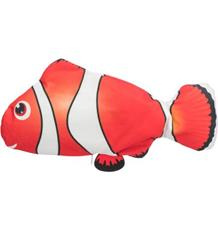 Ryba "NEMO" jako živá, mrskající se, s catnipem, látka, 26 cm 1 ks