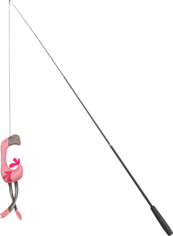 Teleskopický hrací prut s plameňákem, 42 - 106 cm, sklolaminát 1 ks