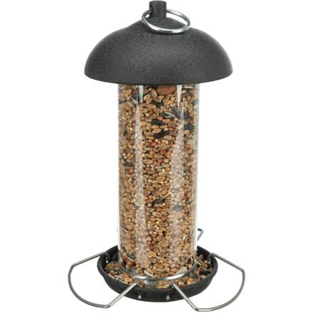 TRIXIE Zásobník na krmivo pro ptactvo 560 ml/ø 10 × 20 cm, kov/plast