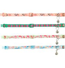 Obojek pro kočky, Flower Power, 19–31 cm/10 mm, různé barvy 1 ks