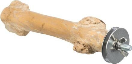 TRIXIE Přírodní šroubovací bidýlko, 20 cm/ø 20–30 mm, kávové dřevo