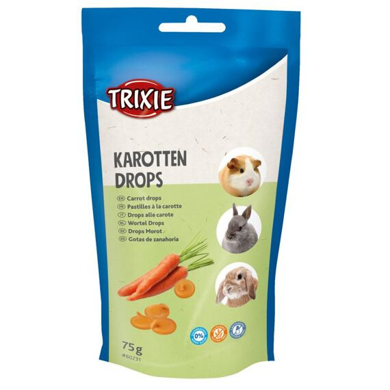 Trixie Drops Mrkvové - 75g
