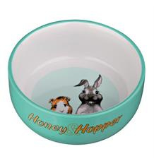 Keramická miska Honey-Hopper pro morče, králíka 250 ml/11 cm 1 ks