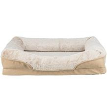 Vital Bed LINO, ortopedický obdélníkový pelech, béžová 90 x 65 cm