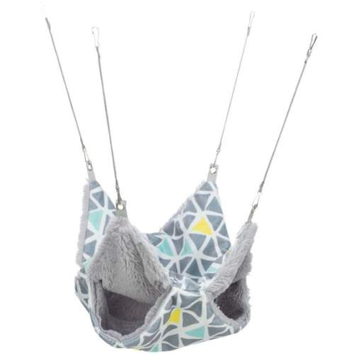 Hammock SUNNY dvoupatrový, pro křečky, 30 x 30 cm, polyester 1ks