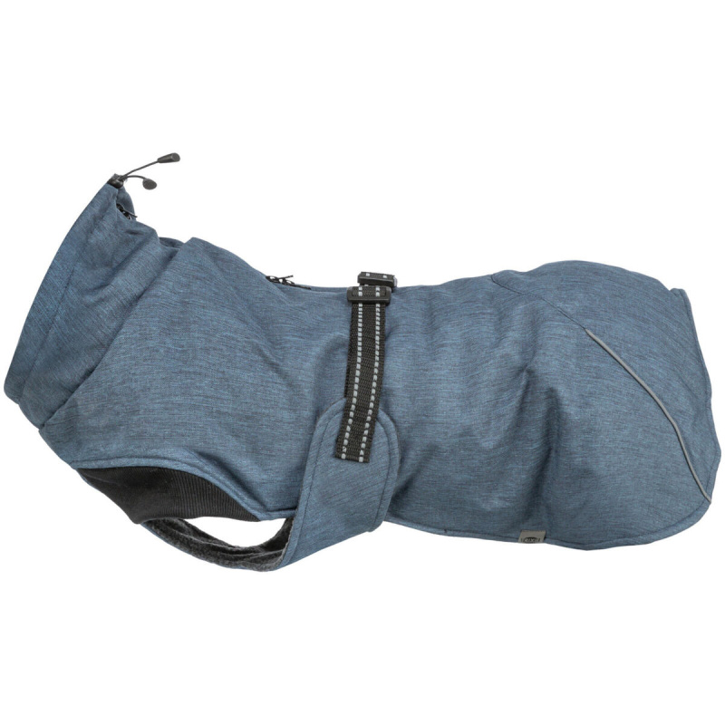 TRIXIE Zateplený zimní kabátek RIOM, tmavá modrá Velikost oblečku RIOM: M:50cm, hruď:48-72cm, krk: do 50cm