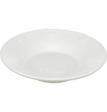 Vánoční keramická miska, 0.2 l/ø 16 cm, bílá 1 ks