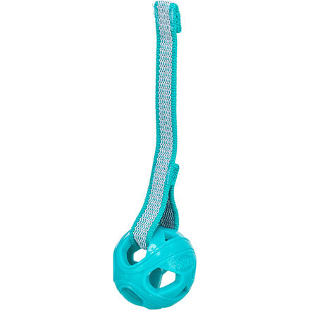 Honeycomb Ball, prodyšný míček s páskem ø 6 cm/ 23 cm, TPR, tyrkysová