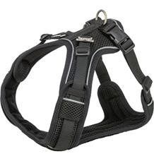 FlexMesh Premium postroj, široký střih, černá XS-S: 40-57 cm/ 15 mm