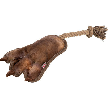 PAW, tlapa na laně se zvukem, 35 cm, plyš 1 ks