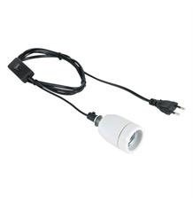 Porcelánová objímka Pro Socket do 250 W, 1,8 m 1 ks