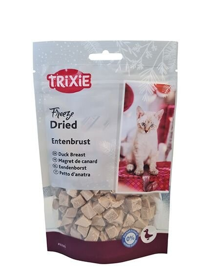 Trixie Christmas Freeze Pamlsek pro Kočky Kachní - 25g