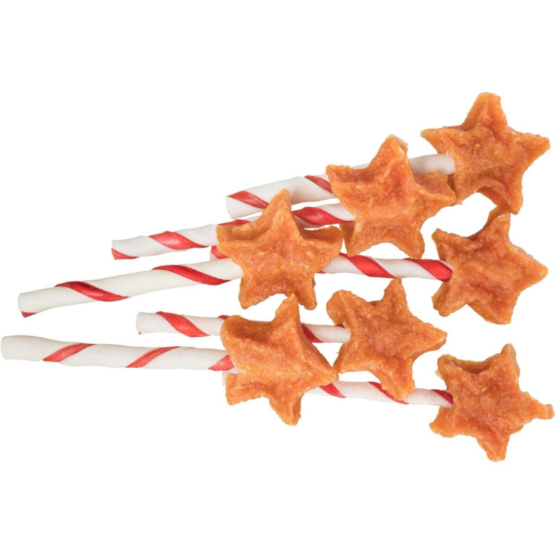 TRIXIE Xmas Chicken lollipop [1 ks], vánoční masové lízátko, 12 cm/ 14 g