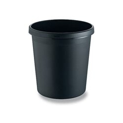 Odpadkový koš Helit, objem 18 l černý