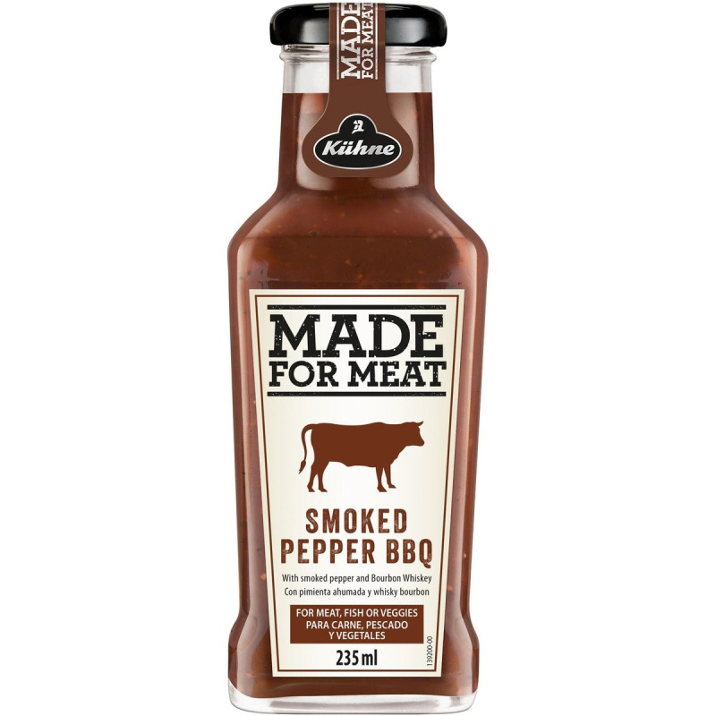 Kühne Made for Meat BBQ omáčka s uzeným pepřem