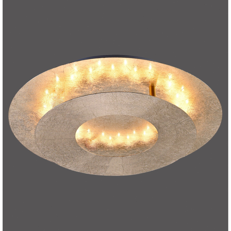 Paul Neuhaus Stropní LED svítidlo Nevis, 6 W, zlatá, 25 x 34 cm