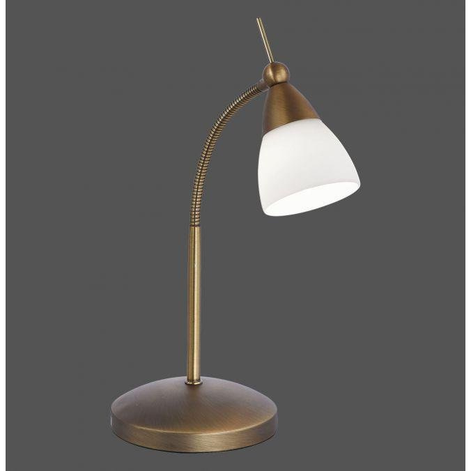 Paul Neuhaus Stolní LED lampa PINO, 3W, v. 45 cm, 3000 stmívatelná Barva: Retro mosaz