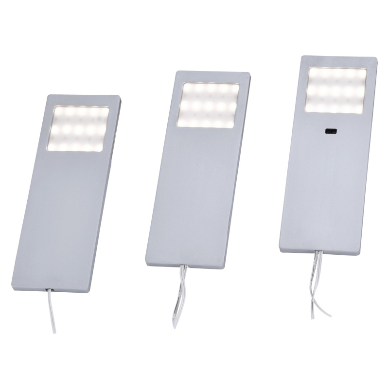 Paul Neuhaus Podhledová LED svítidla Helena, 6W, 720lm, 0,7 x 6,6 x 19 cm, 3 ks