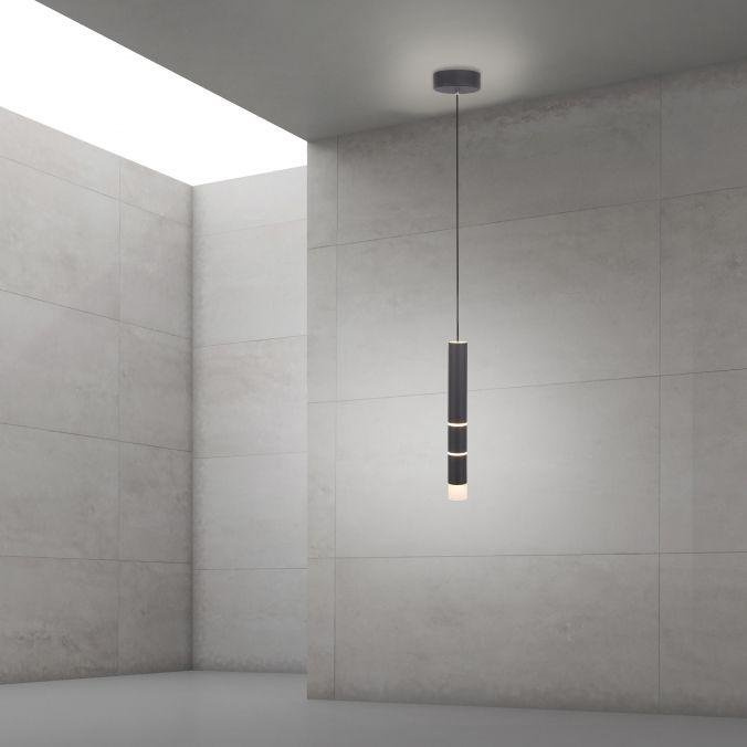Paul Neuhaus Závěsné LED svítidlo PURE VEGA, 12W, ø 20 cm, 3000K Barva: Antracit